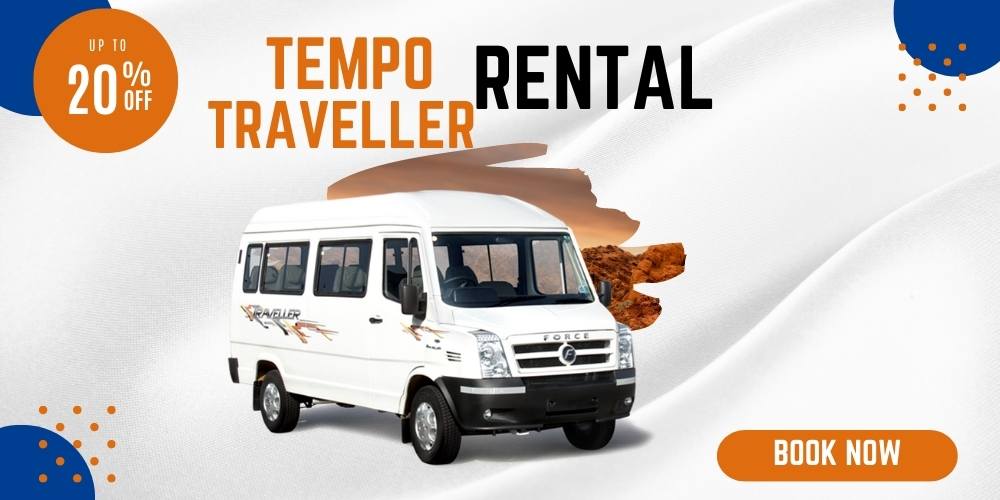 9 Seater Tempo Traveller on Rent 