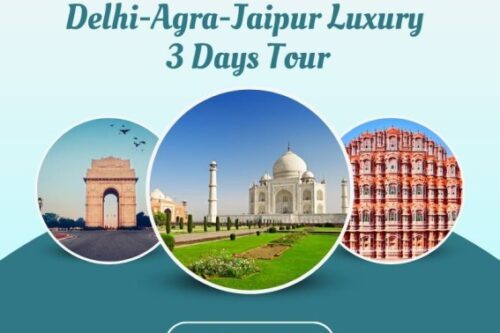 Delhi-Agra-Jaipur Luxury 3 Days Tour