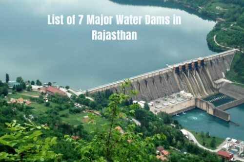 Dams in Rajasthan
